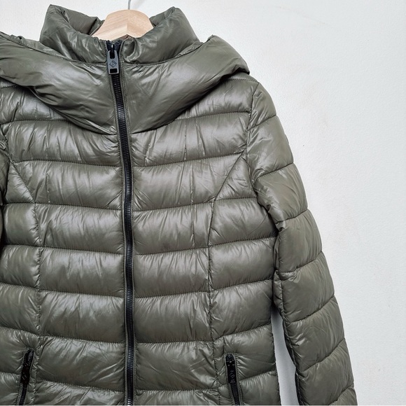 Point Zero Womens Small Pro Long Mid Weight Puffer Jacket Juniper - Picture 5 of 16